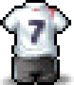 England Soccer Uniform(No.7)