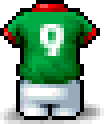 Mexico Soccer Uniform(No.9)