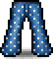 Blue Disco Pants
