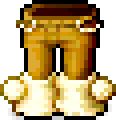 Brown Bubble Jeans