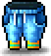 Baggy Glow-in-the-dark Pants