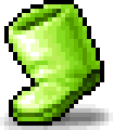 Green Rain Boots
