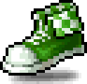 Green Checkered Sneakers