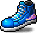 Custom Blue High Tops