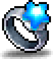 Blue Marine Quote Ring