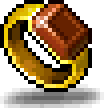 Chocolate Quote Ring