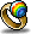 Rainbow Quote Ring