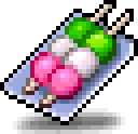 Tri-colored Dango