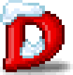 Red "D"