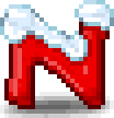 Red "N"