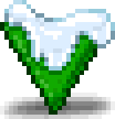 Green "V"