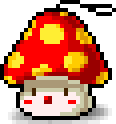 Mushroom Ornament