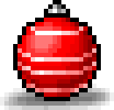 Red Ball Ornament