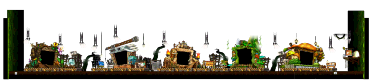 Minimap for Upper level of the Training Camp