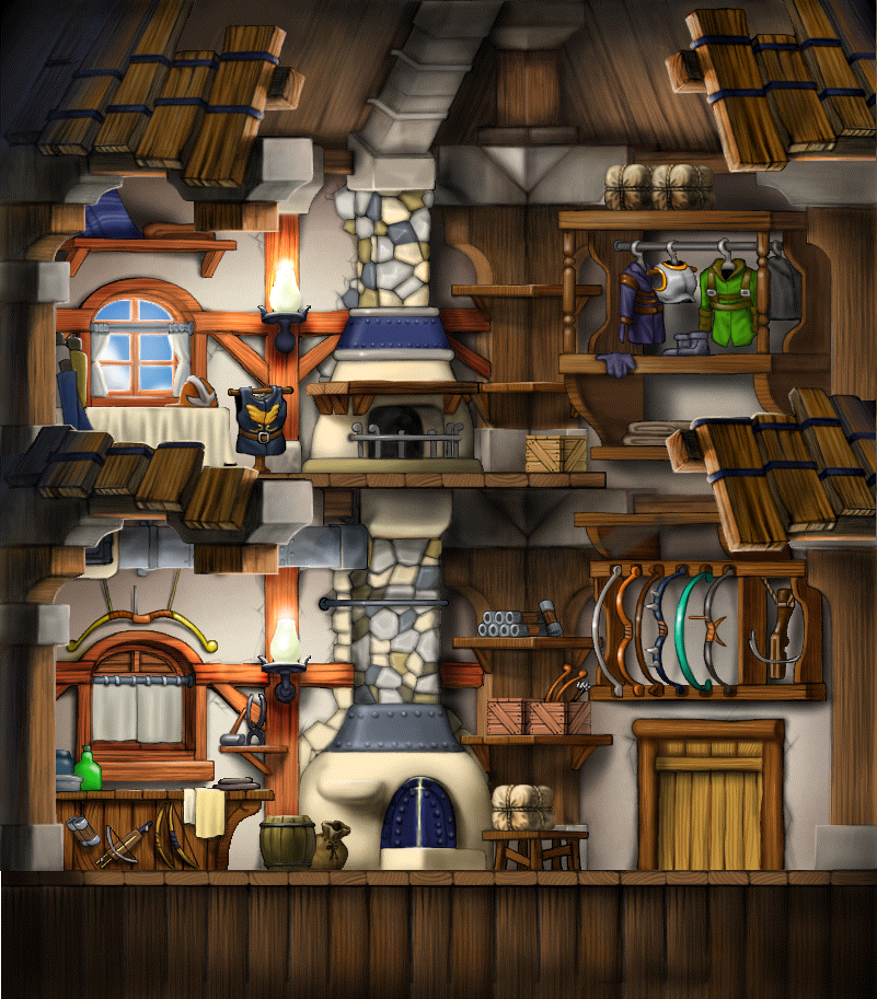 Henesys Weapon Store render