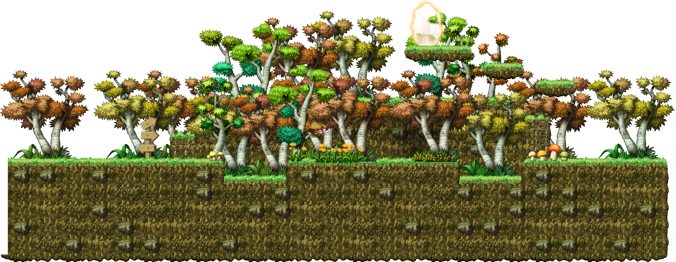 The Rain-Forest East of Henesys render