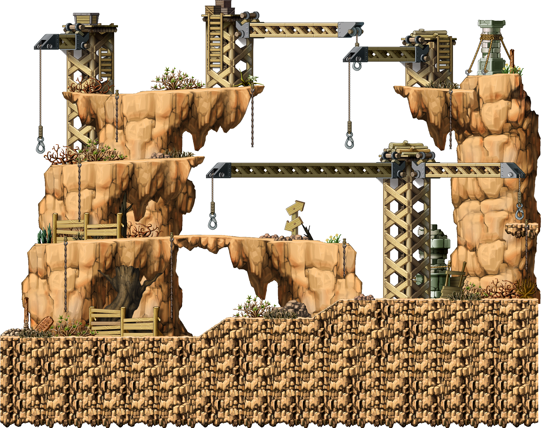 Excavation Site I render