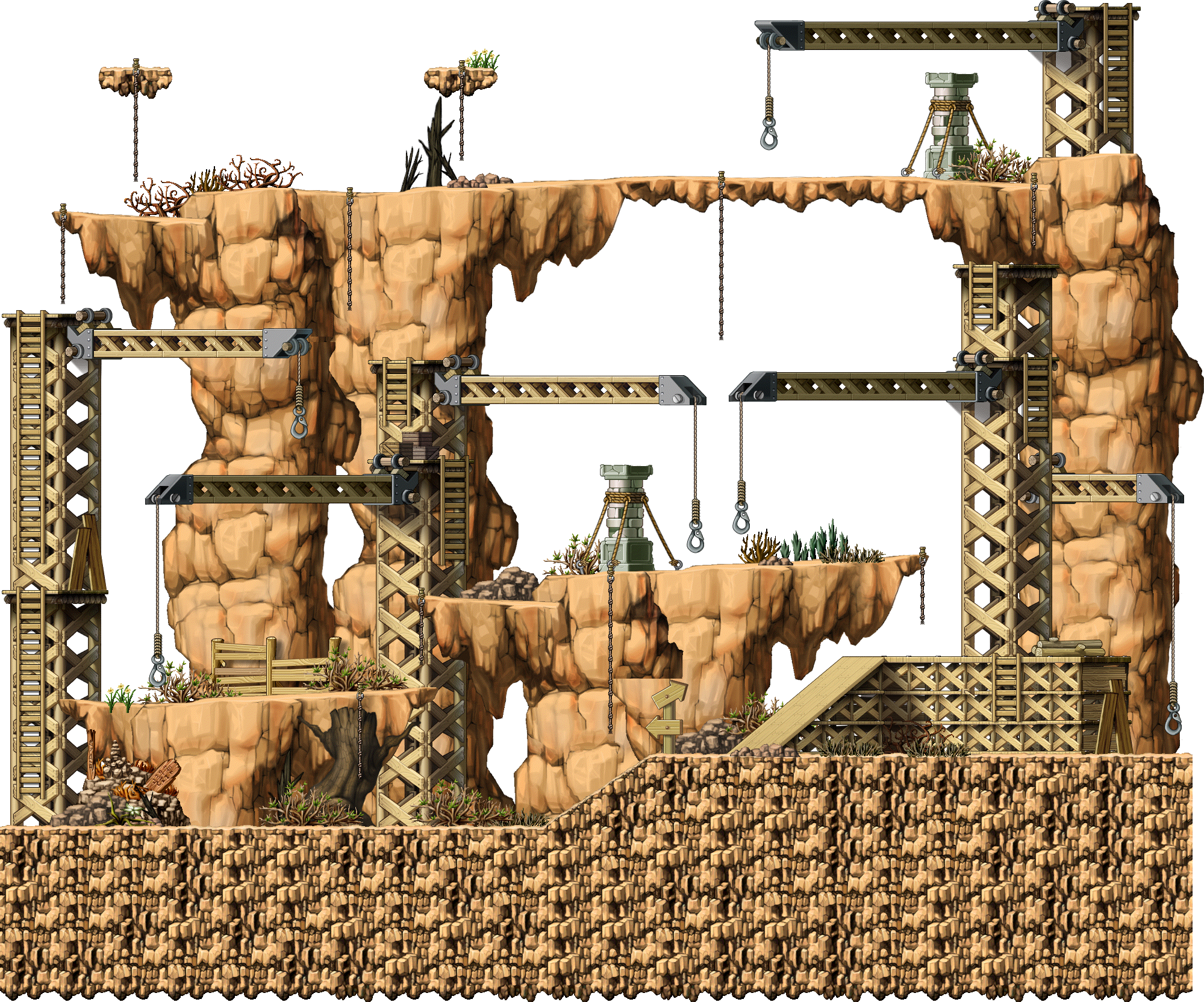 Excavation Site II render