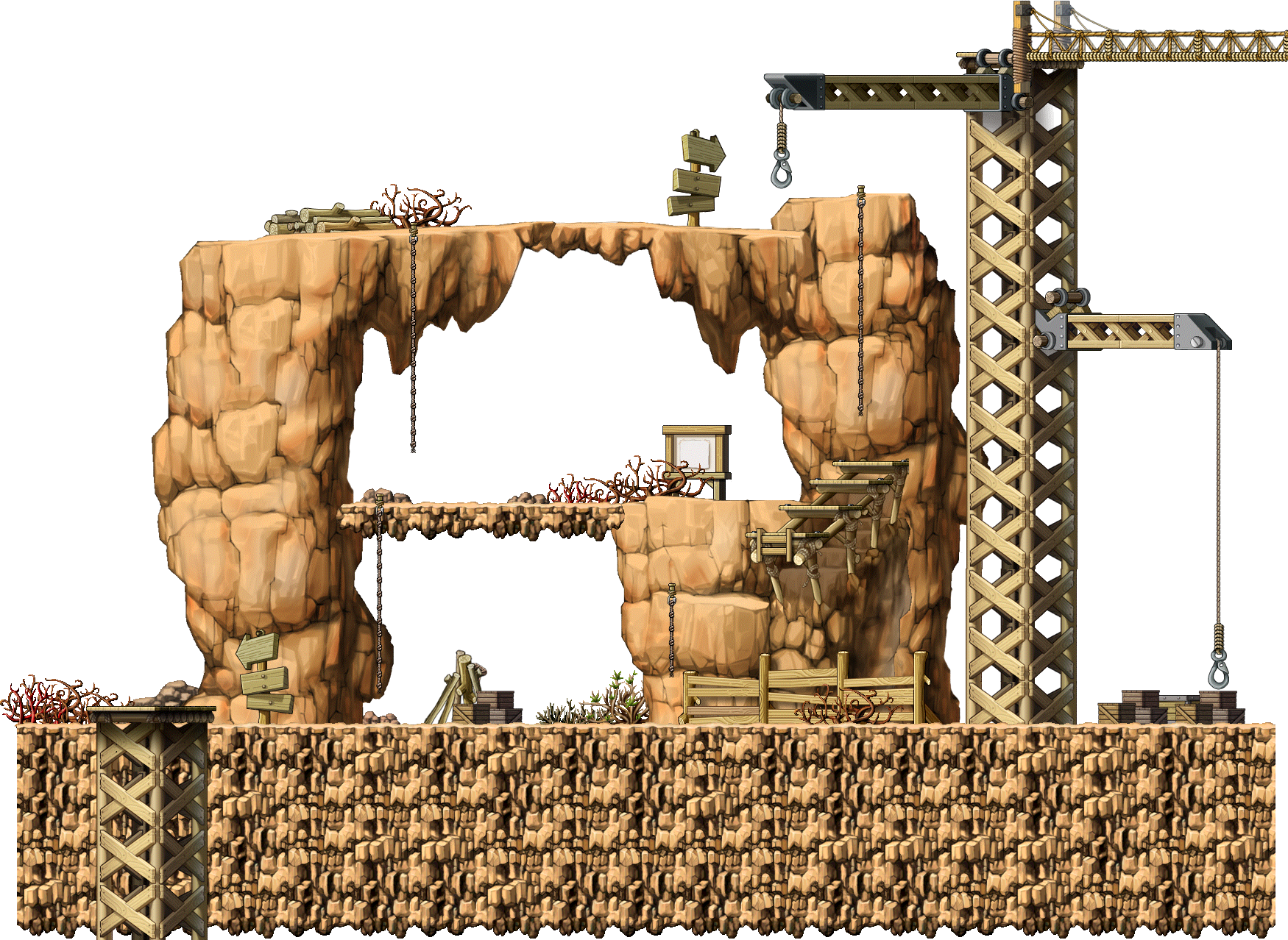 Excavation Site III render