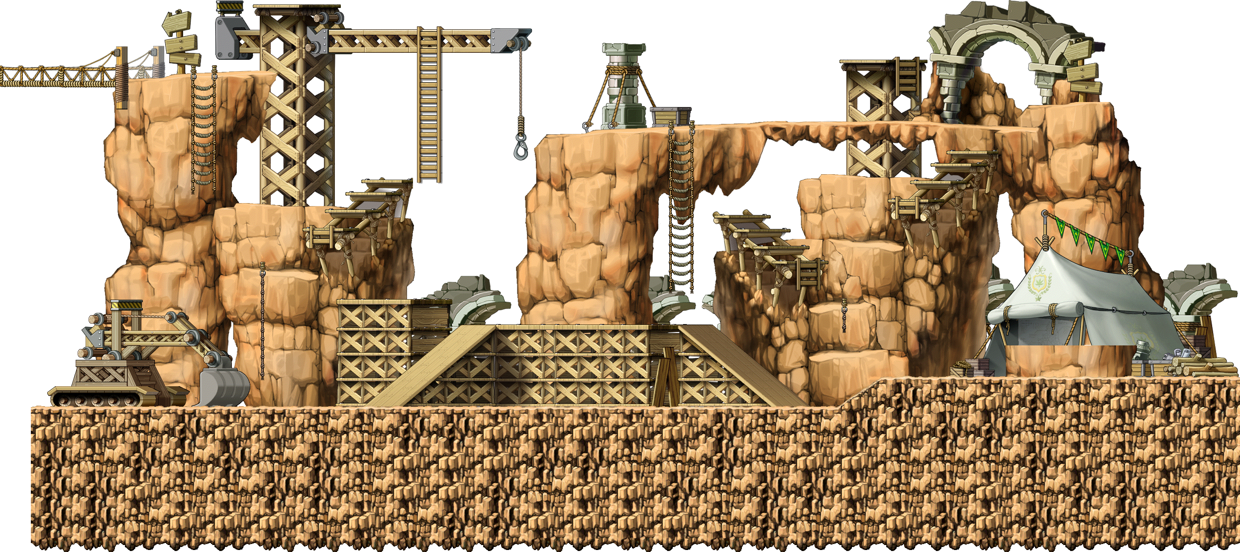 Excavation Site <Camp> render