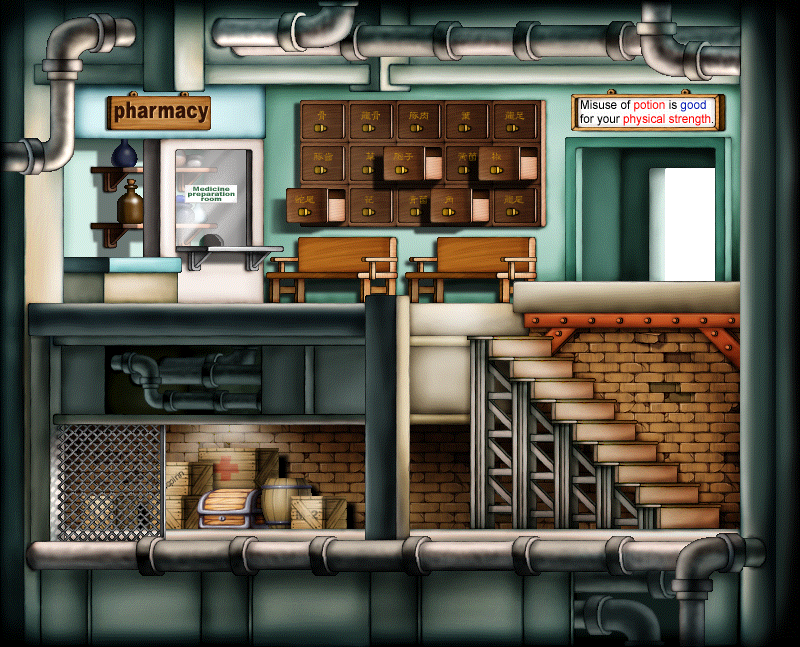 Kerning City Pharmacy render