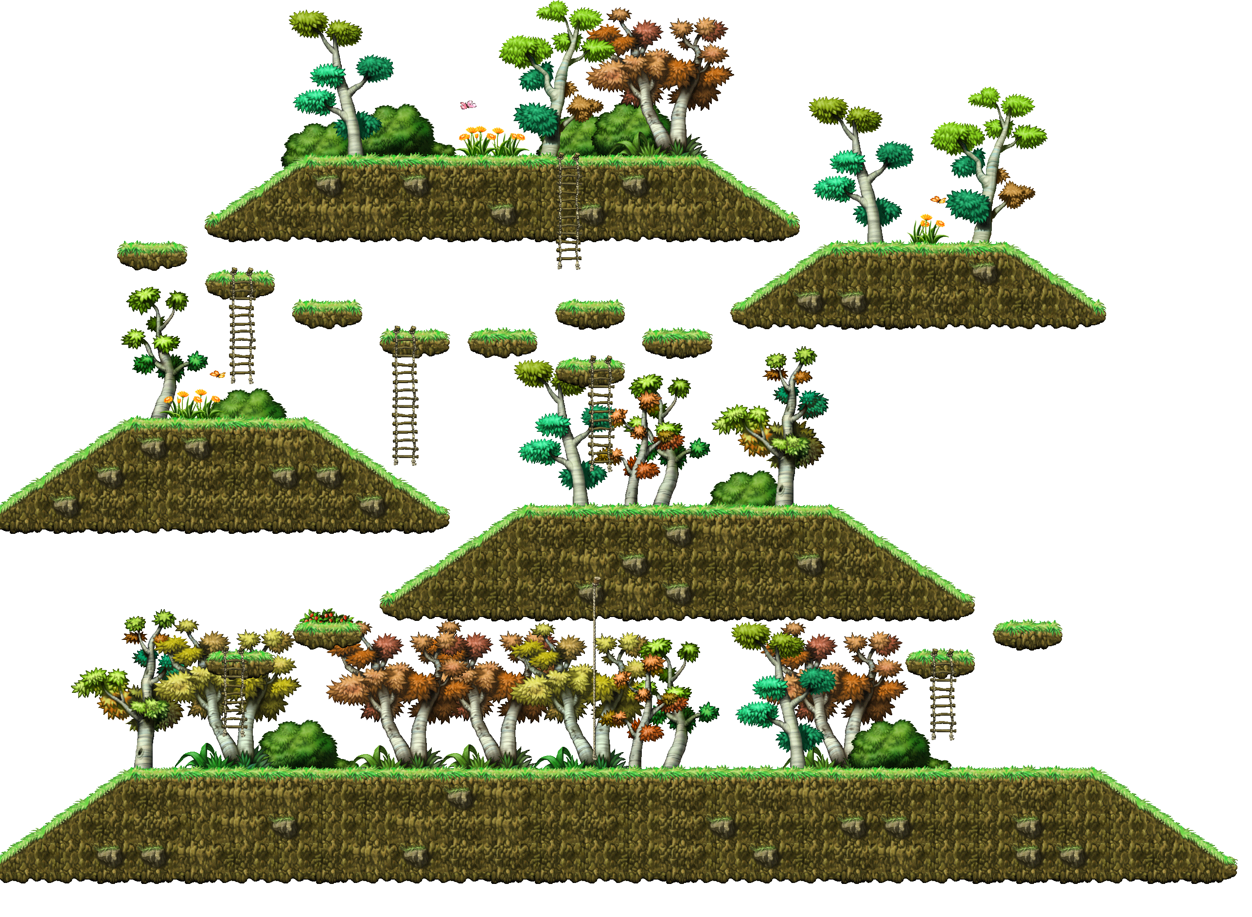 Kerning City Middle Forest III render