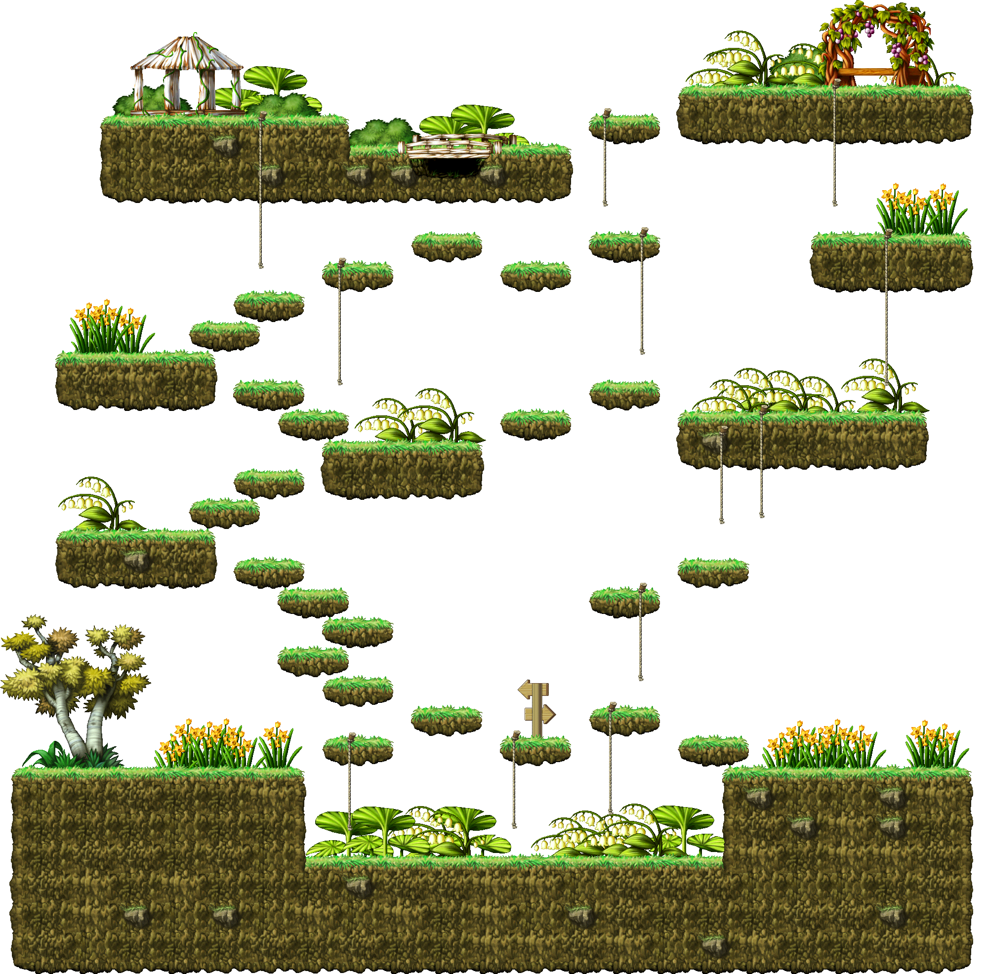 Thicket Around the Beach II render