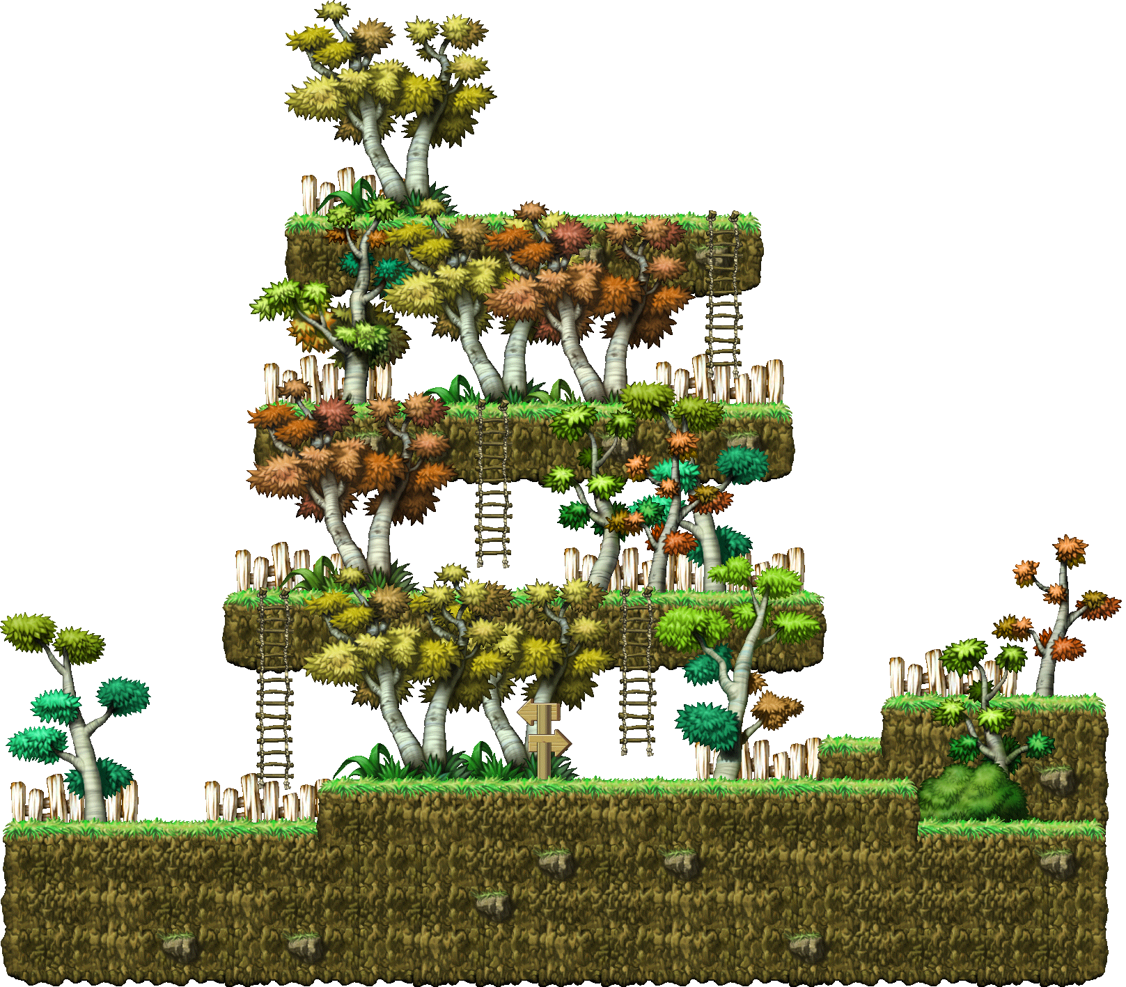 Thicket Around the Beach III render