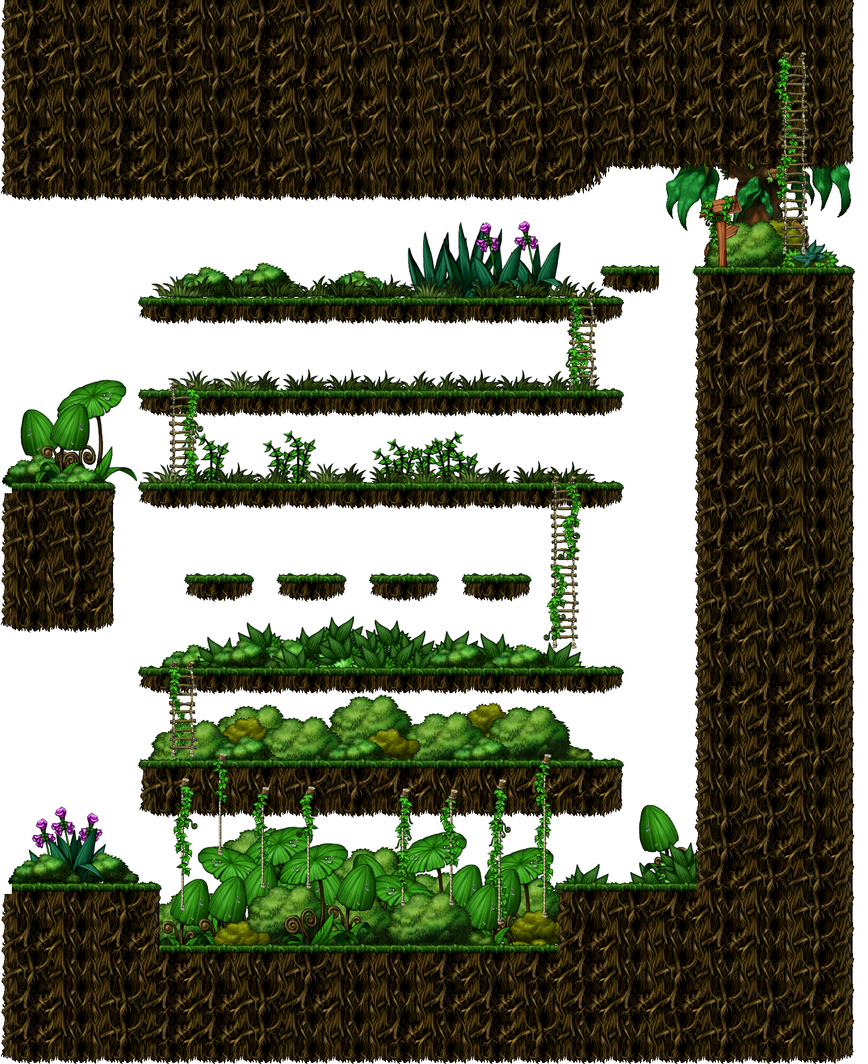 Hunting Ground in the Deep Forest I render