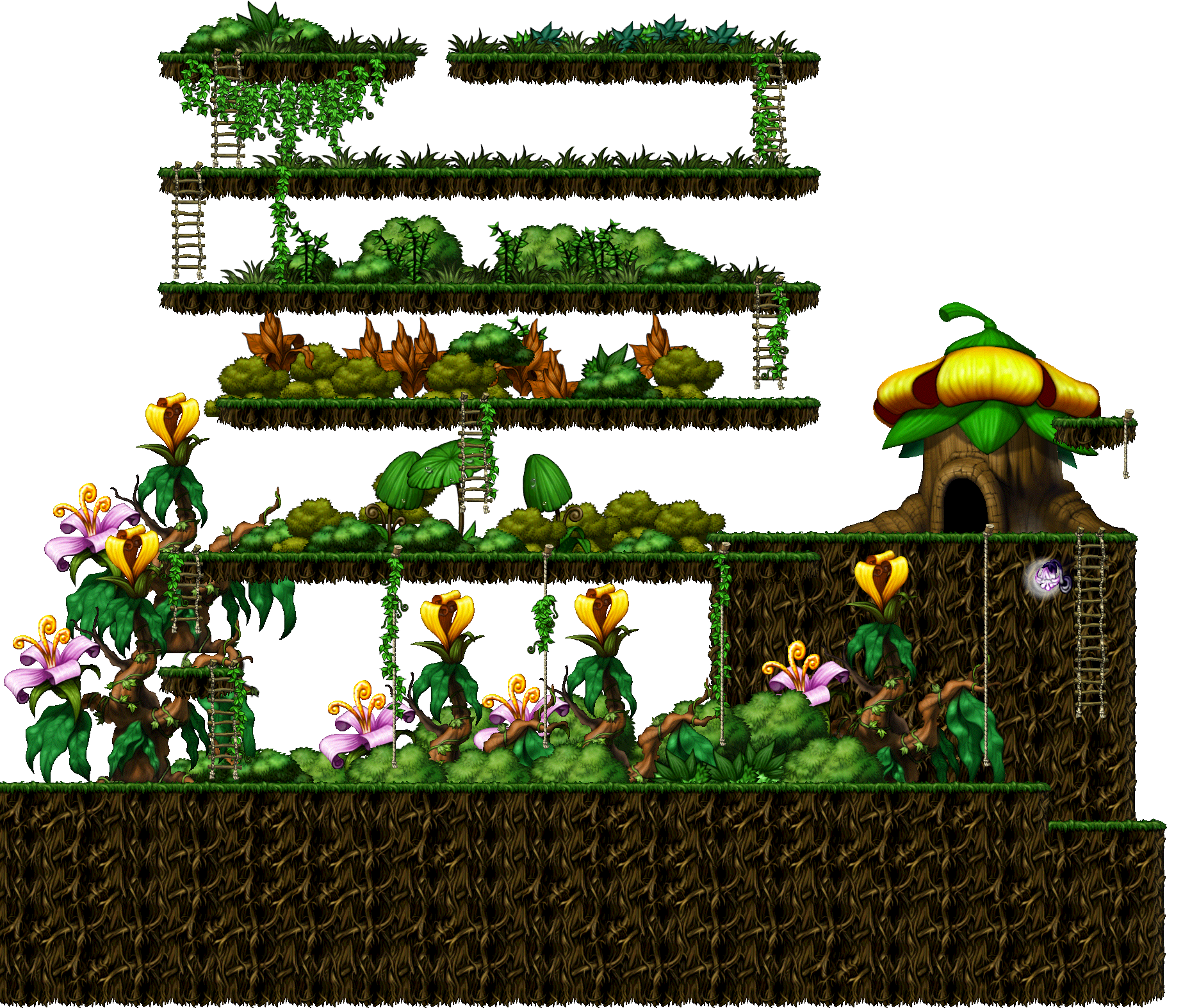 Hunting Ground in the Deep Forest II render