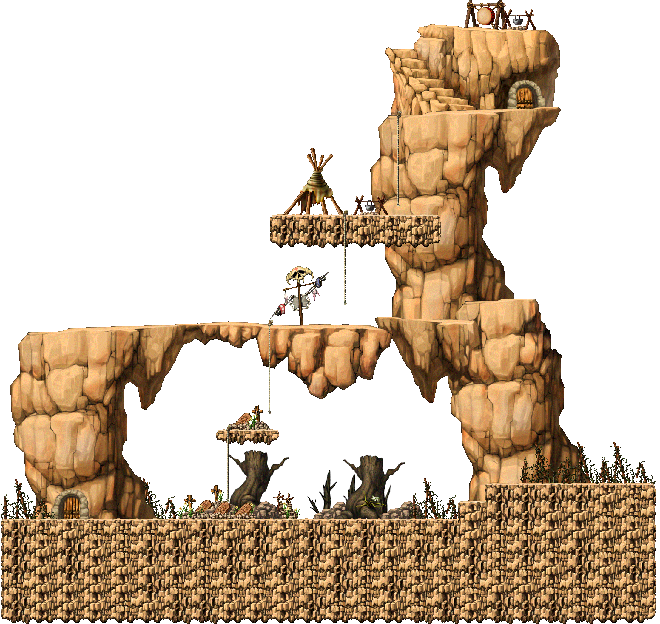 Perion Dungeon Entrance render