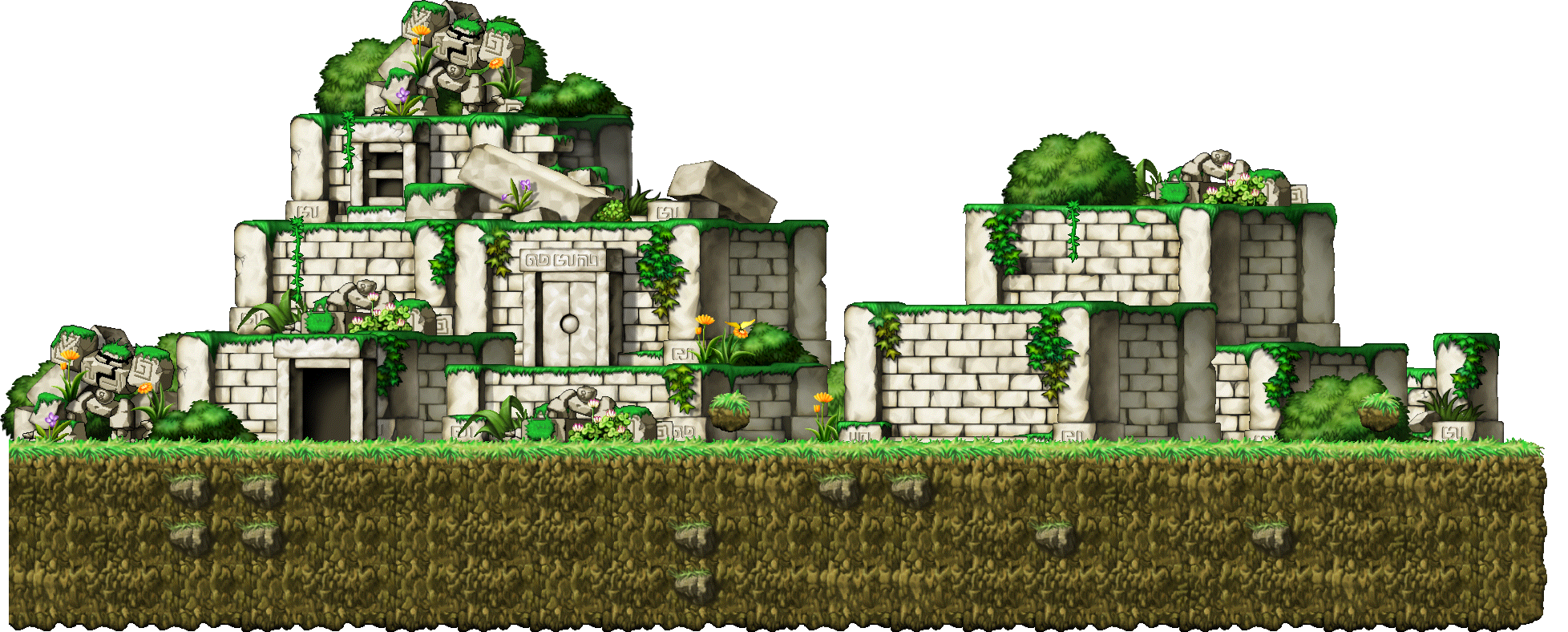 Golem's Temple IV render