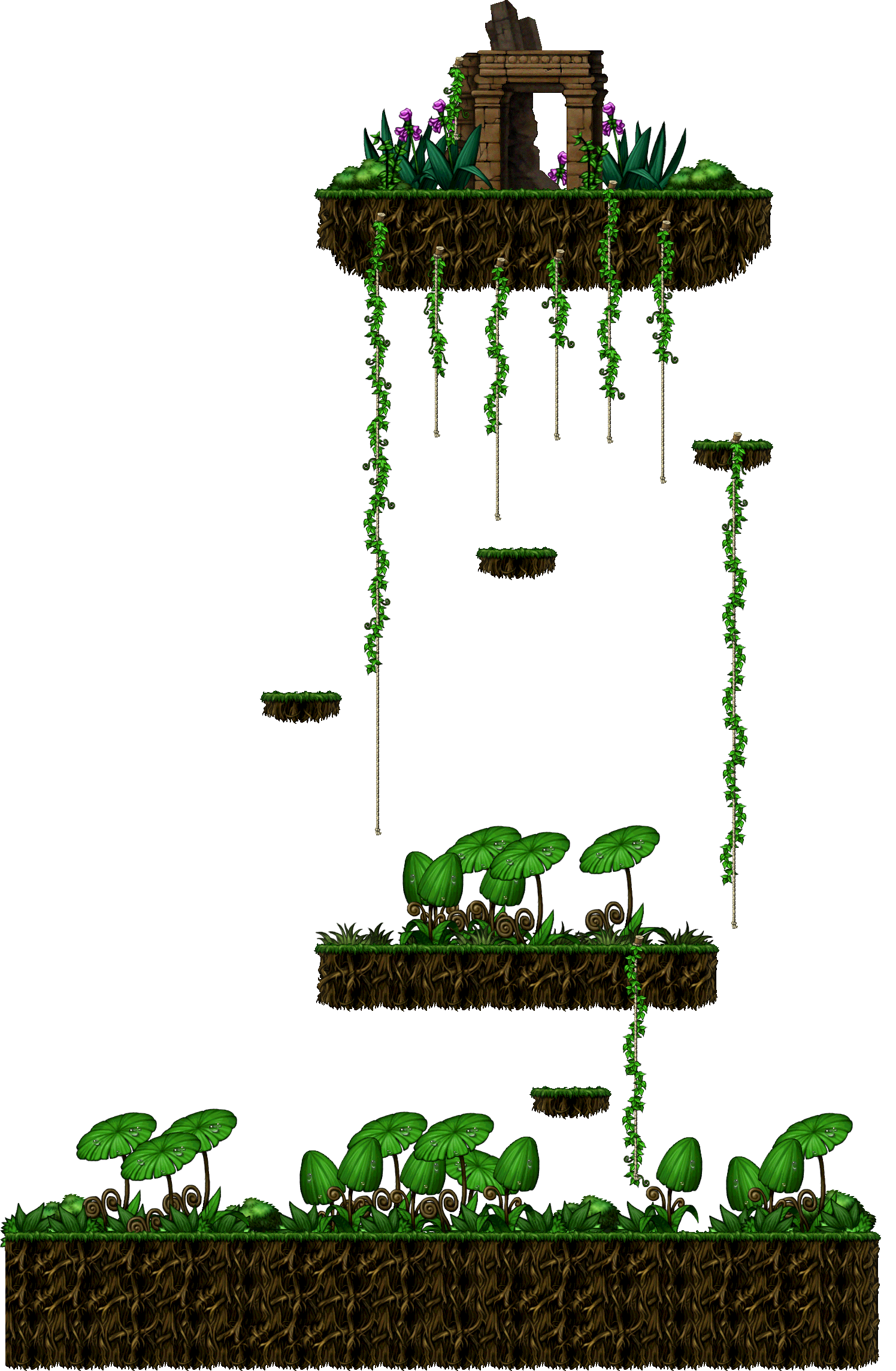 Damp Forest render