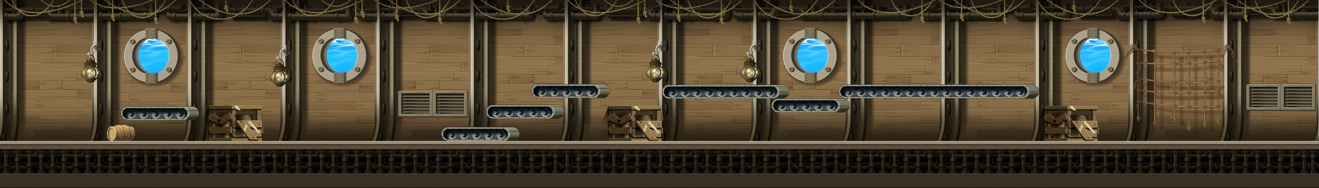 Pirate Test Room render