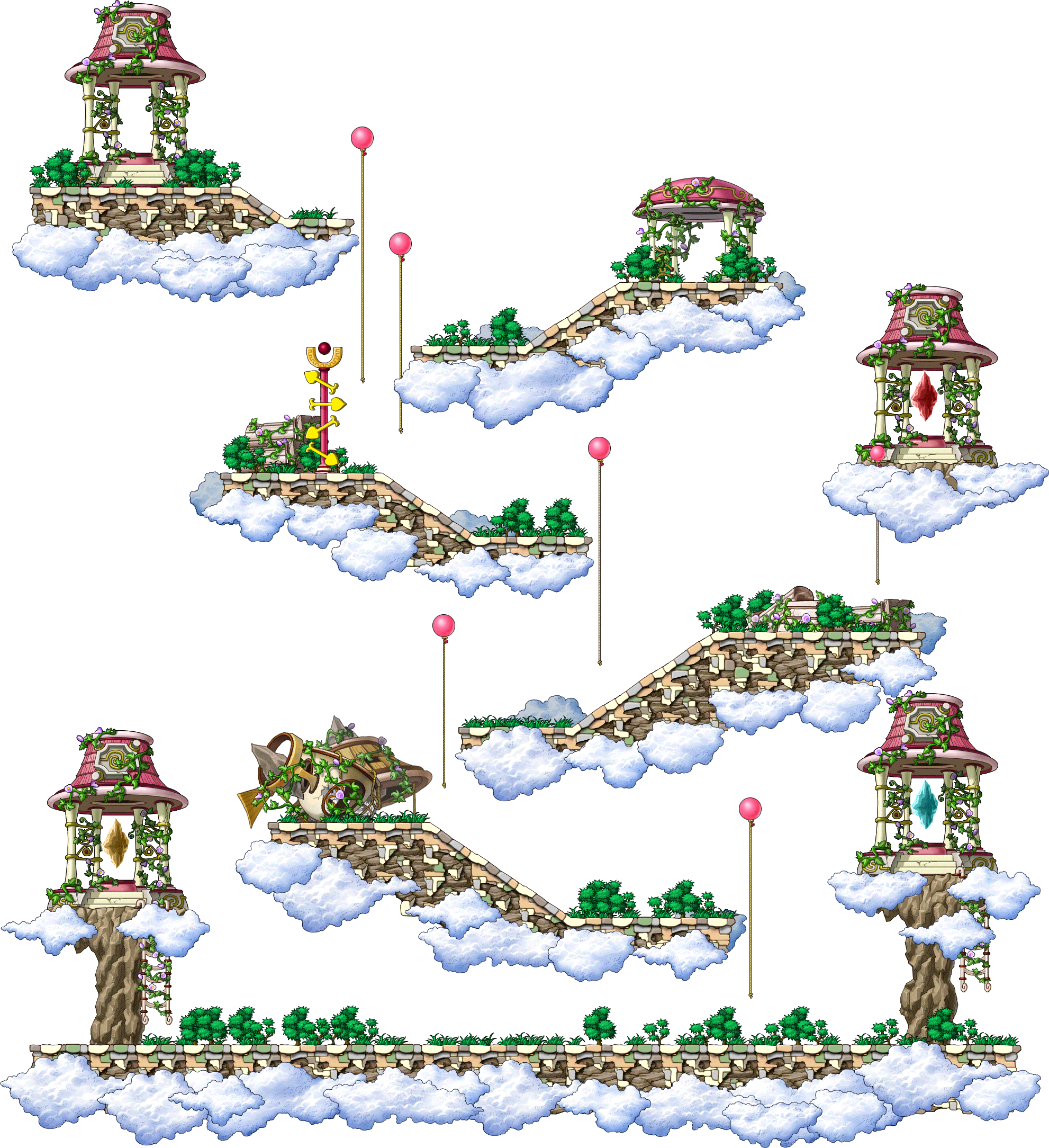 Stairway to the Sky I render