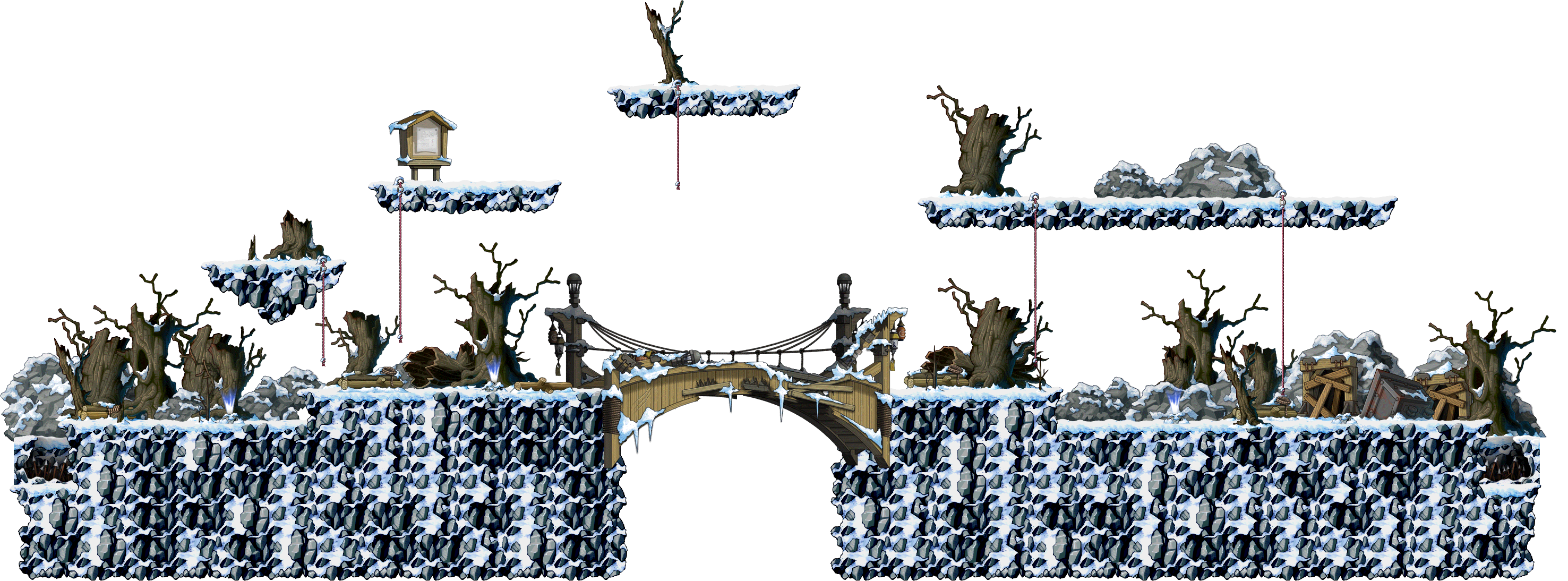Forest of Dead Trees III render