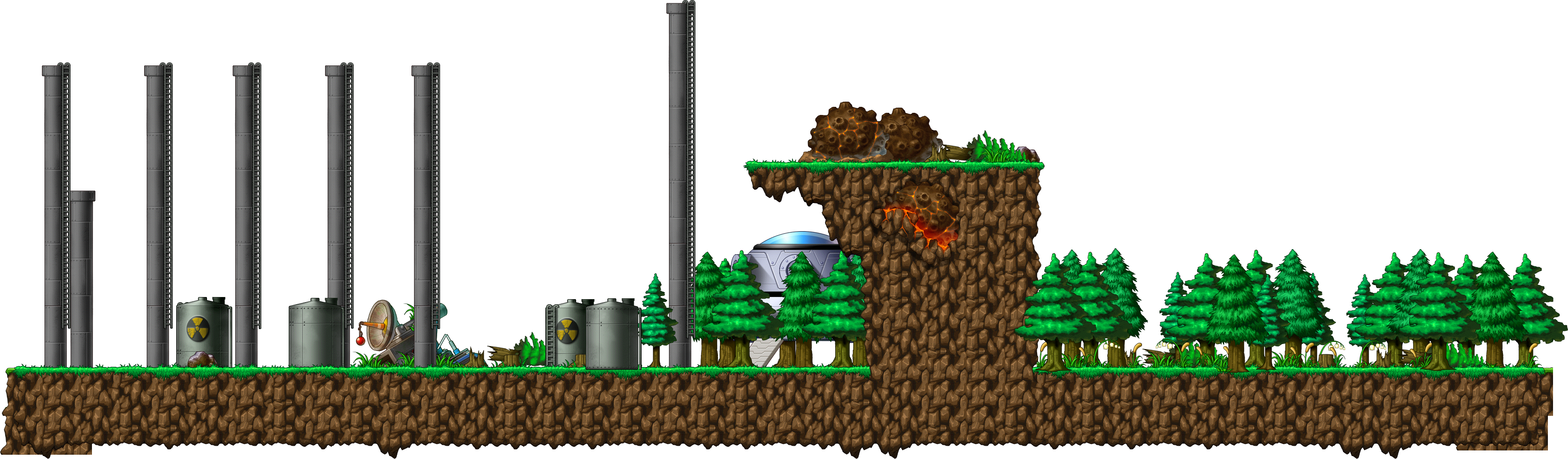 Entrance to Dogon's HQ render