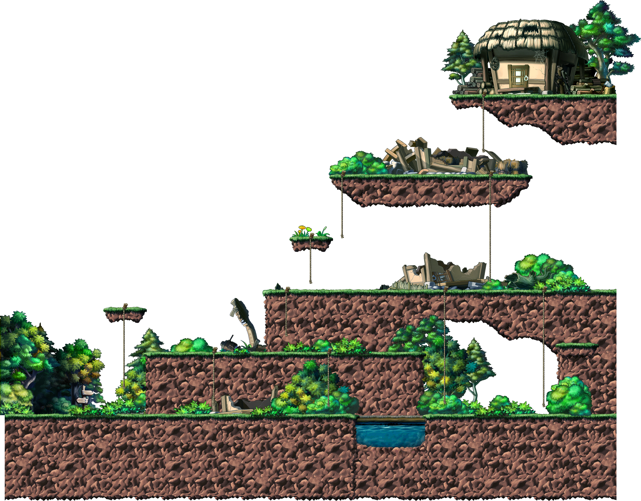 Tiger Forest II render