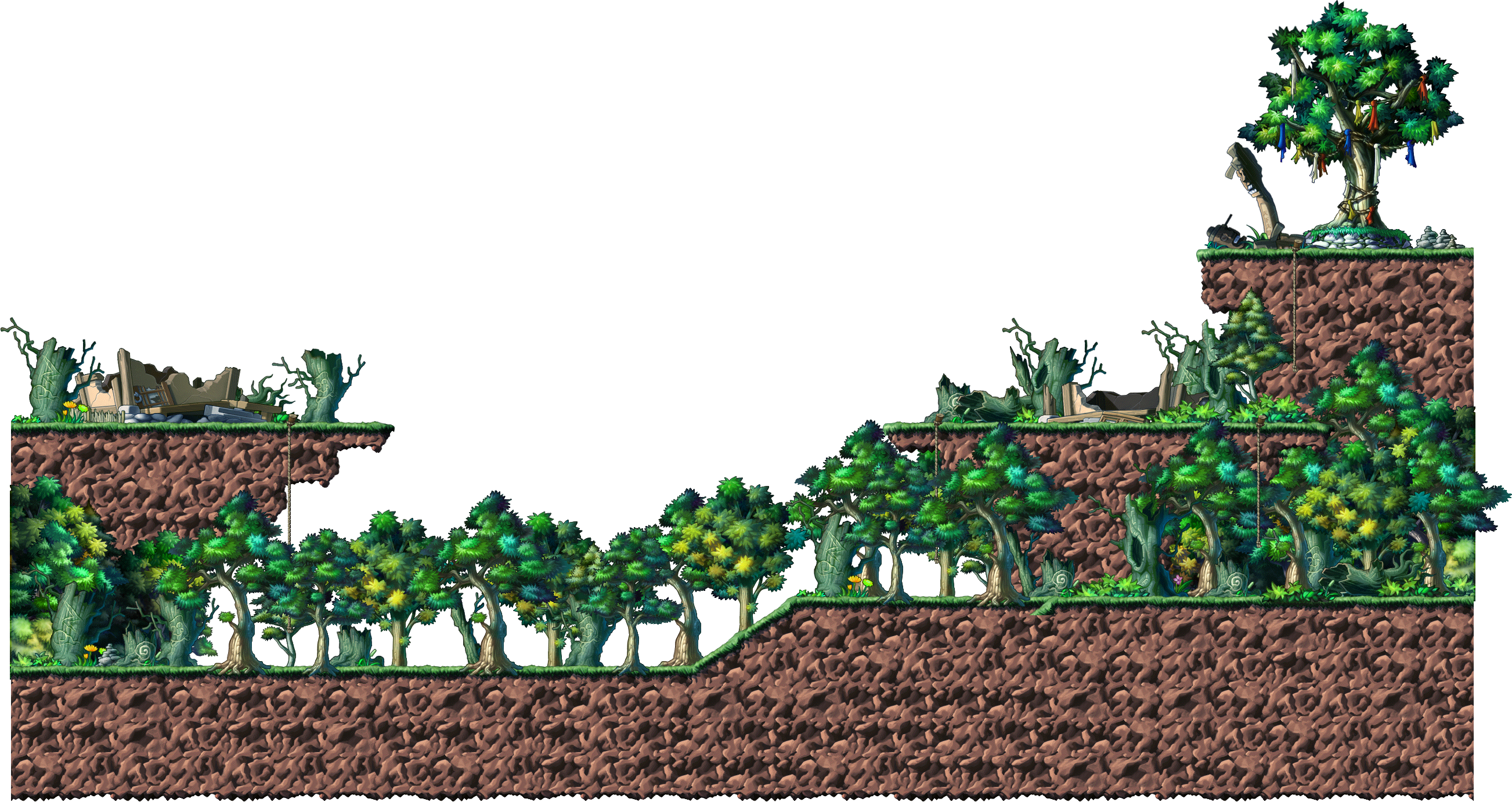 Top of Black Mountain render