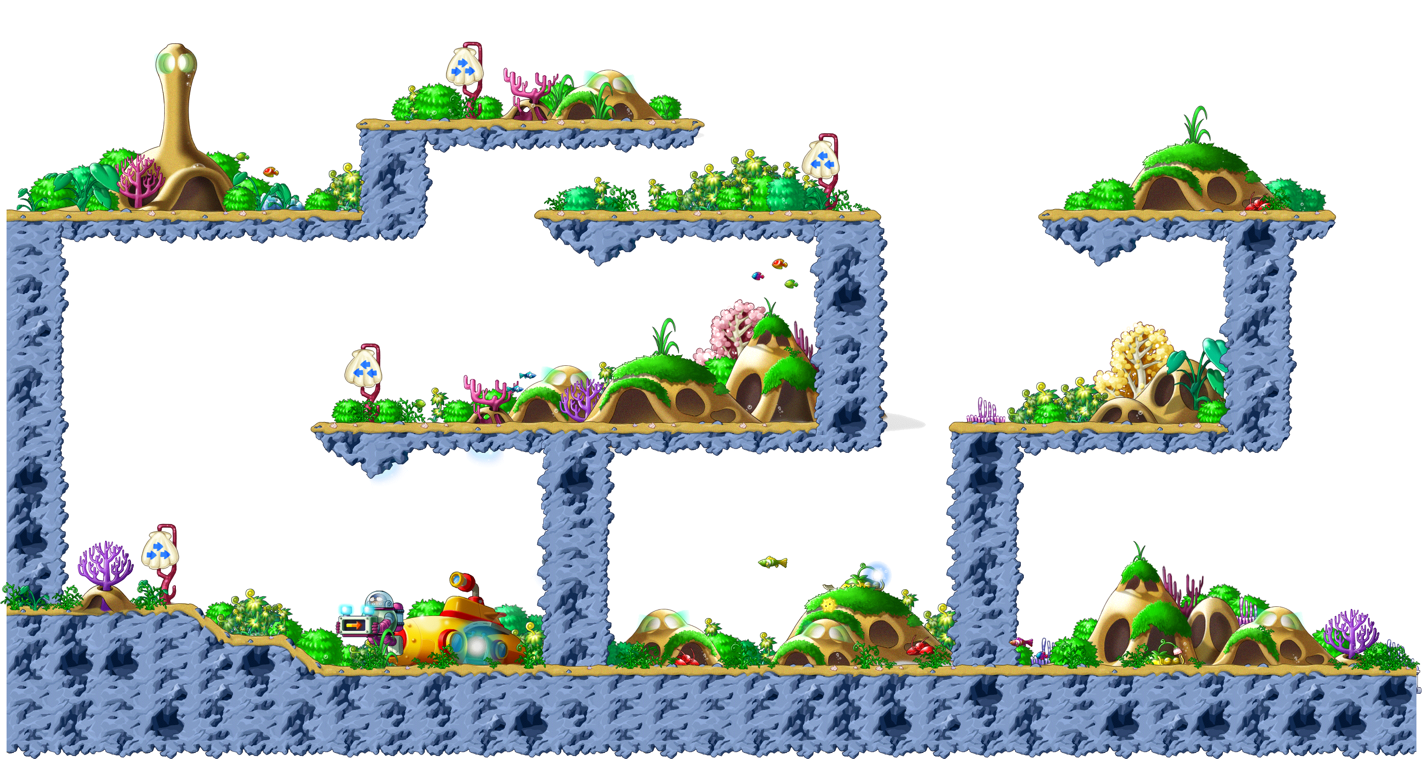 The Hidden Town render