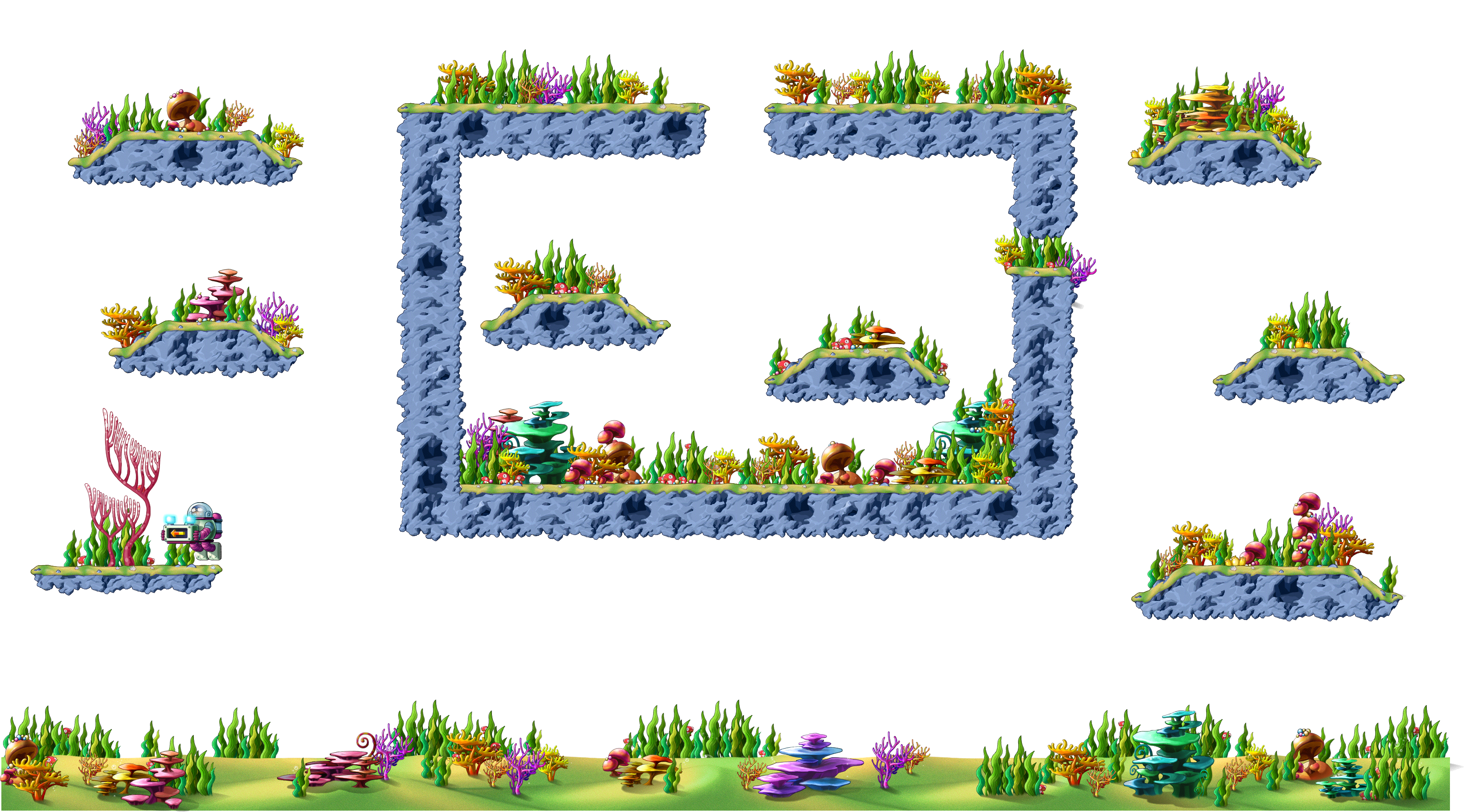 Fish Resting Spot render