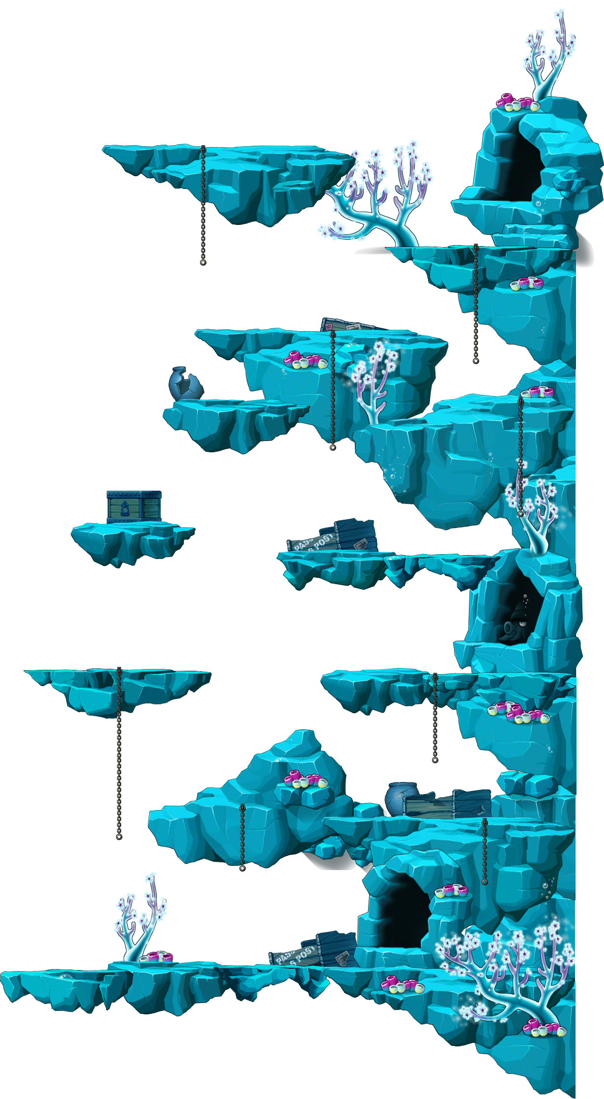 Dangerous Sea Gorge I render