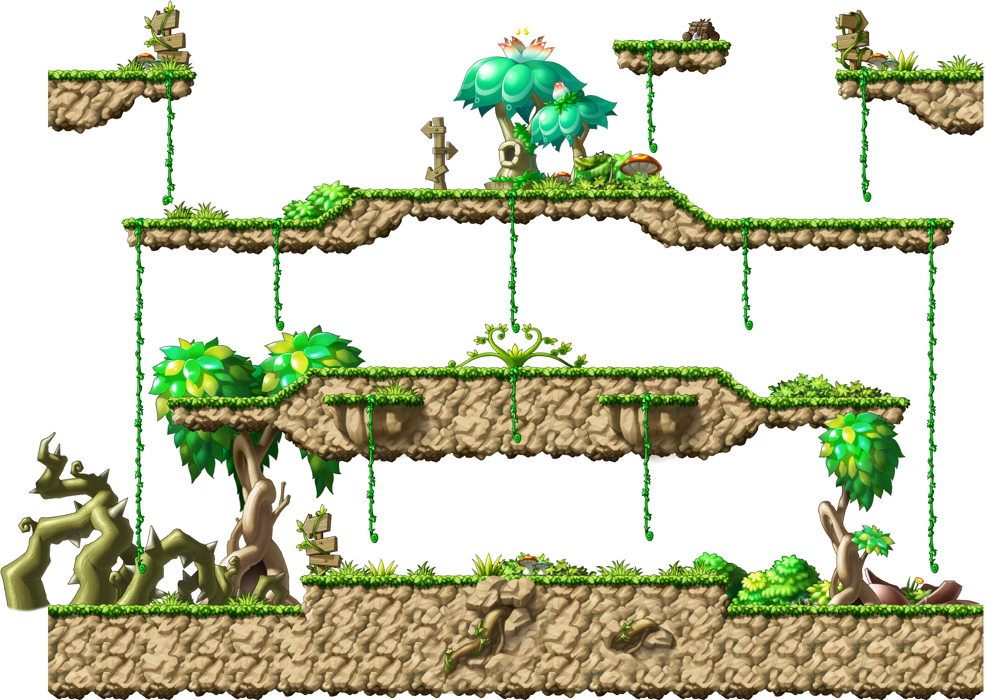 Forest : Crossroad render