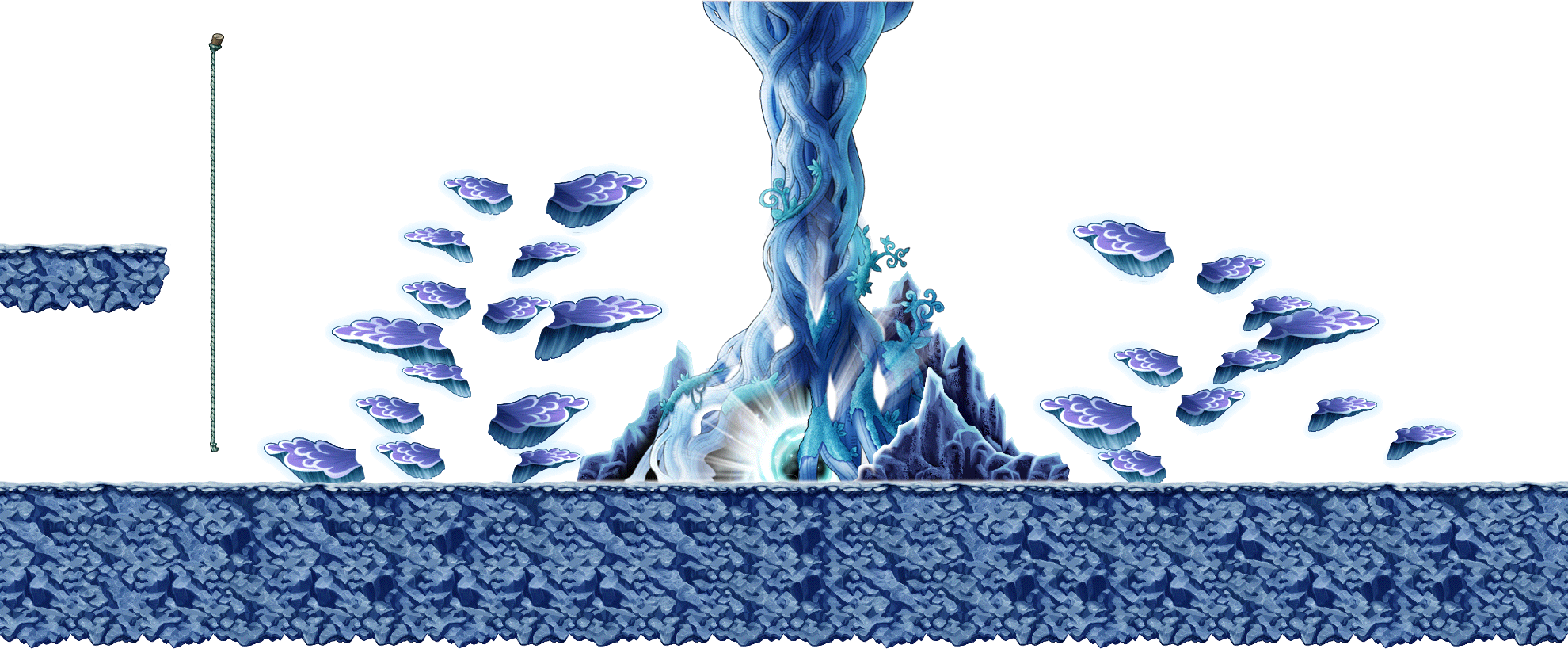 Entrance to Horntail's Cave render