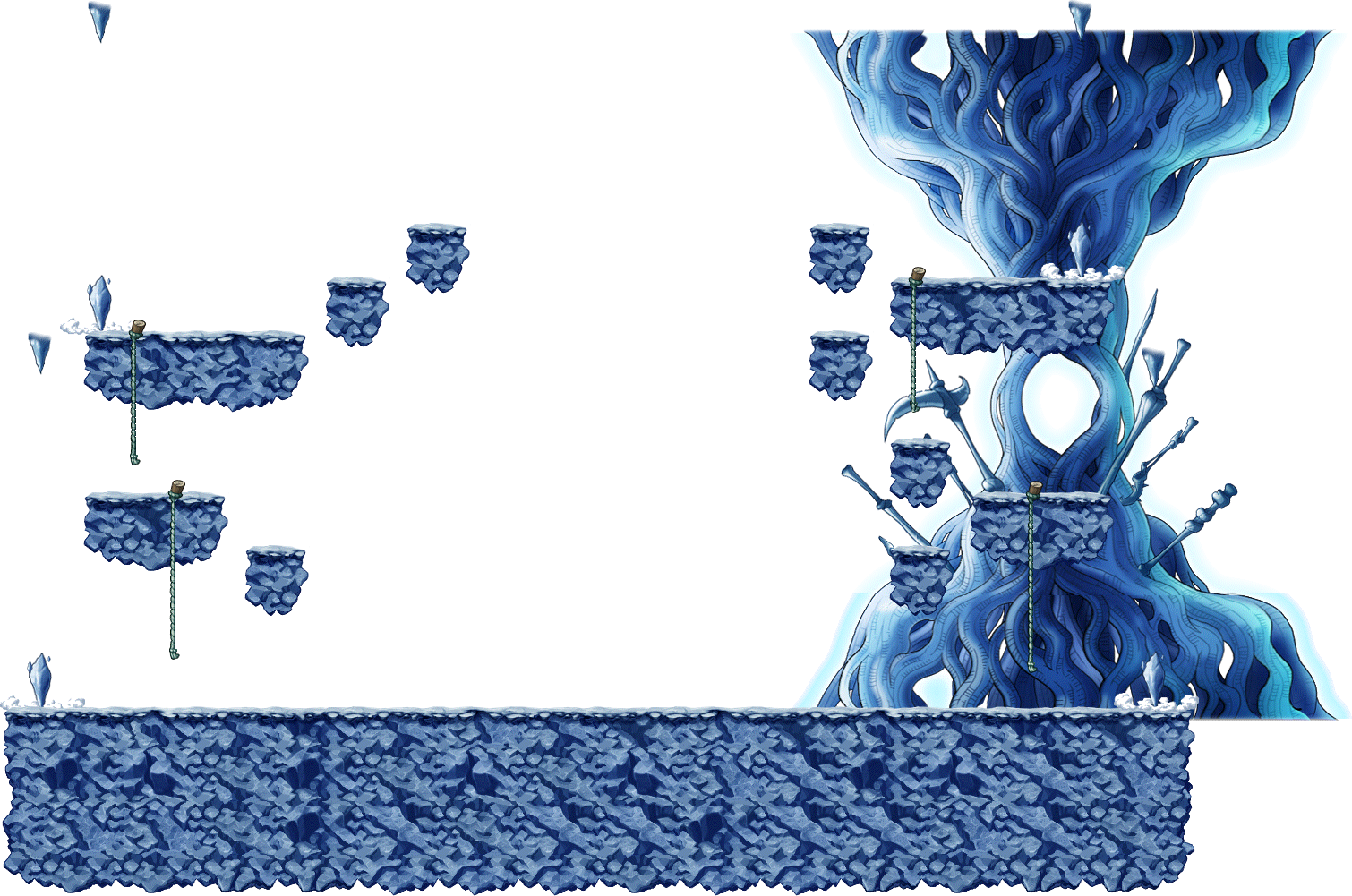 Horntail's Cave render