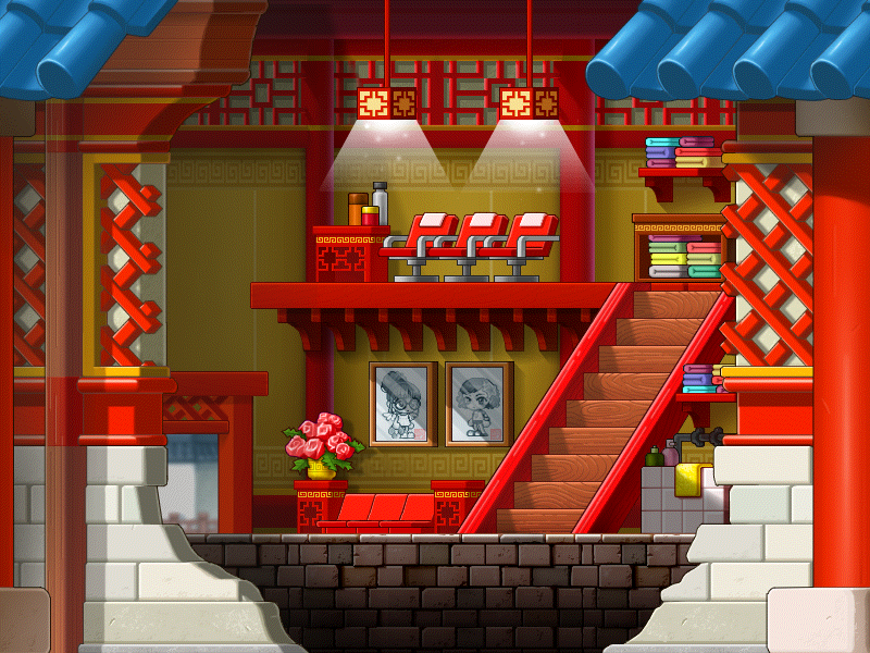 Mu Lung Hair Salon render