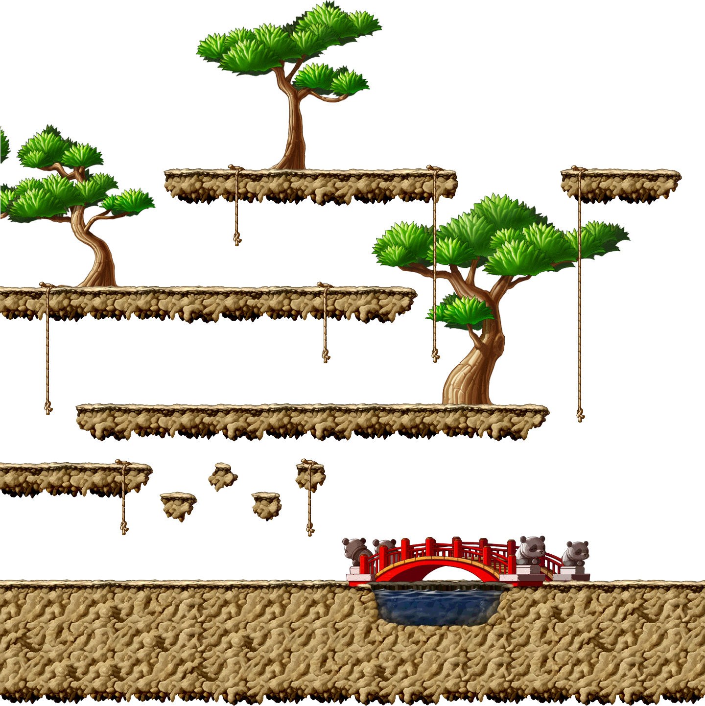Entrance to Sky Forest render