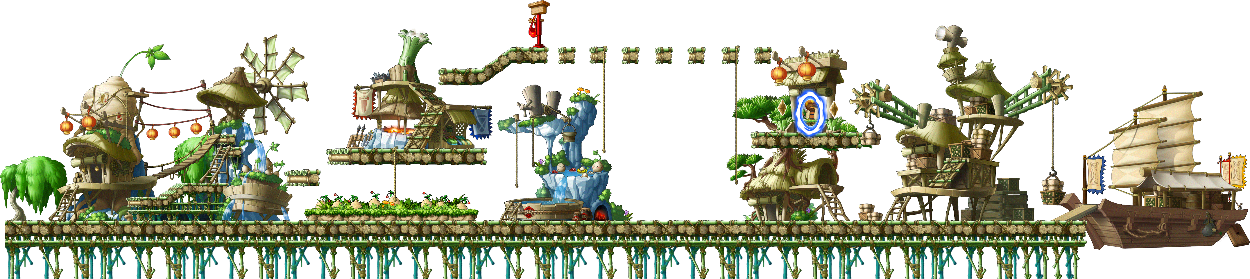 Herb Town render
