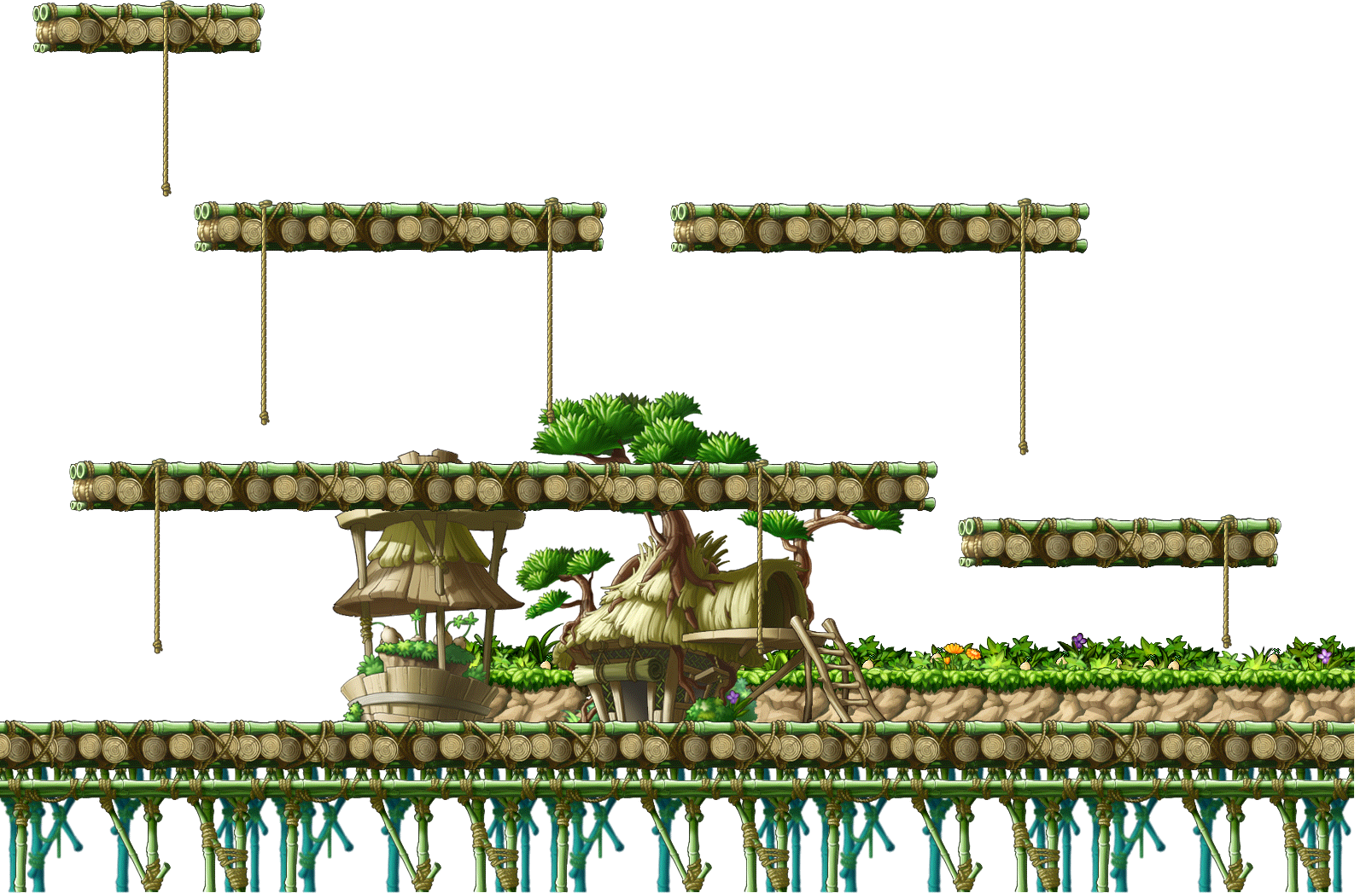 10-Year-Old Herb Garden render