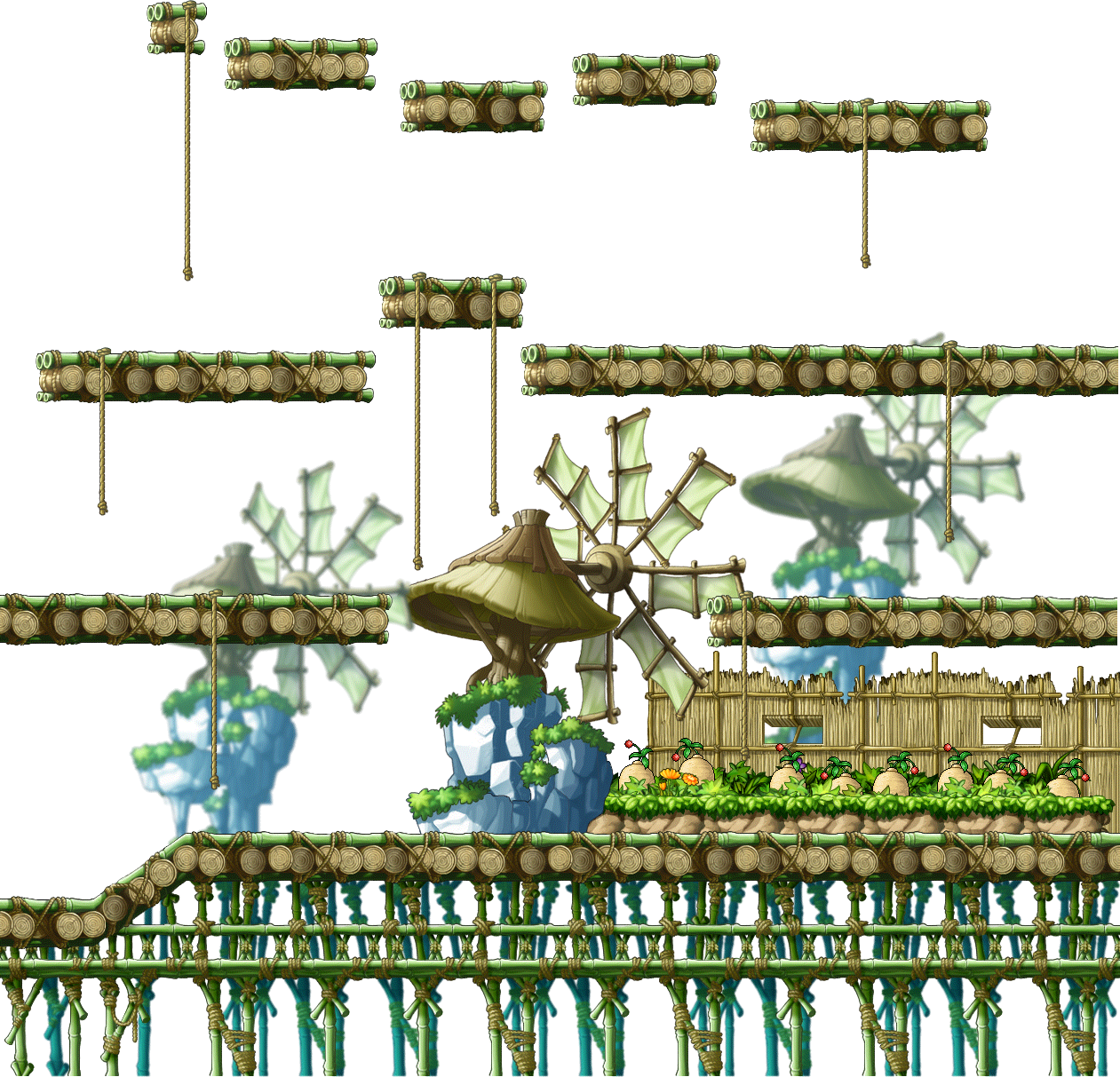 60-Year-Old Herb Garden render